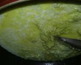 A picture of step 2 of Lauki barfi.