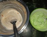 A picture of step 3 of Orange lemon posset shoters.