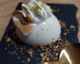 Foto del paso 8 de la receta Panna cotta de yogurt de limón con merengue