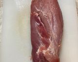 Foto del paso 3 de la receta: Solomillo de cerdo con crema de champiñón