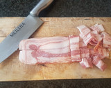 Foto del paso 1 de la receta: Espaguetis (fideos) carbonara