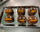 Une image de l'étape 12 de Fondants au chocolat, rice krispies, abricots et pistaches.