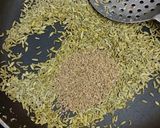 A picture of step 3 of Jaggery laddo.