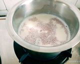 A picture of step 2 of Delicious chamsur Dana(Garden cress seeds)kheer.