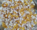 Foto del paso 7 de la receta: Ceviche de pescado con durazno