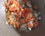 A picture of step 4 of Panchmel dal.