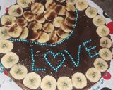 صورة لخطوة 6 من وصفة كيكة بالشوكولا🍫 محشوة بالموز🍌🍌