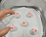 Une image de l'étape 9 de Sakura; La fleurs de cerisier - Jouyo Manjyu (Wagashi).