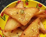 A picture of step 1 of Shahi tukda.