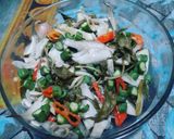 Foto langkah ke 3 dari resep LAWAR IKAN TERI SEGAR+KACANG PANJANG MOM 'K2'.