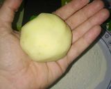 Foto del paso 7 de la receta: Bomba de papas rellenas de jamón y queso!!!