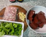 เลือดหมูผัดขึ้นฉ่าย วิธีทำสูตร 1 รูป