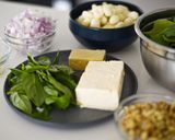Foto del paso 1 de la receta: Gnocchis con salsa verde peruana