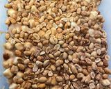 A picture of step 4 of Homemade Pay Day Bars.