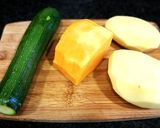 Foto del paso 1 de la receta Tortilla tres hortalizas