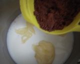 A picture of step 1 of Chocolate Sauce.