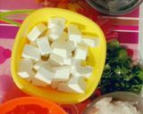 पनीर की सब्जी (paneer ki sabzi recipe in Hindi) रेसिपी चरण 2 फोटो