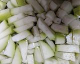 A picture of step 2 of Bottle Gourd Dry Curry.