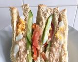 รูปขั้นตอนการทำที่ 3 ของ แซนวิชทูน่าไข่ต้ม🥪