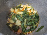 Acelgas con patatas en Olla GM