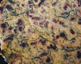 A picture of step 4 of Makai mooli Methi Roti.