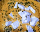 A picture of step 6 of Paneer butter masala.