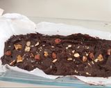 Foto del paso 5 de la receta: Brownie bajo en calorías 🍫🥜🌰