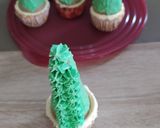 Φωτογραφία βήματος 4 της συνταγής Cupcakes δεντράκια 🎄