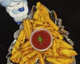 A picture of step 5 of French Fries Style Pakora.