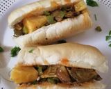 صورة لخطوة 1 من وصفة سندويش خضار سهلة ولذيذة جداً على طريقتي ام نورة 😋😋