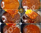 A picture of step 2 of Homemade Sweet And Sour Chilli Garlic Sauce.