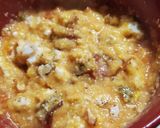 A picture of step 5 of Cheddar Grits Breakfast Bowl.