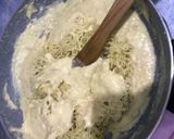 Foto langkah ke 4 dari resep Indomie soto with Fettucine carbonara.