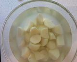 A picture of step 1 of Mashed potatoes.