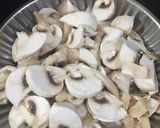 A picture of step 6 of Mushroom curry.