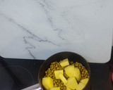 Foto del paso 2 de la receta: Crema de guisantes con jamón crujiente
