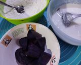 Foto langkah ke 1 dari resep Kue Pepe ubi ungu.