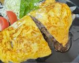 A picture of step 6 of My Mom’s Meat Omelette for Dinner.