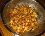 Foto del paso 1 de la receta: Agnolotis de pollo, queso y albahaca
