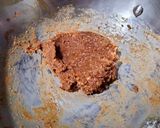 A picture of step 3 of Dry coconut and jaggery Burfi.