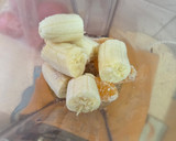 Foto del paso 1 de la receta: Muffins de mandarina y banana, 🍊🍌 saludables, sin azúcar agregado, sin edulcorante, sin gluten