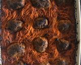 A picture of step 4 of Baked Spaghetti with Turkey Meat Balls.