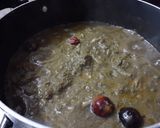 A picture of step 6 of Sarso ka saag.