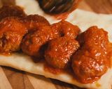 A picture of step 9 of A Serious Meatball Sub.