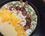 A picture of step 2 of Jackfruit smoothie bowl.