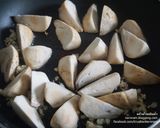 รูปขั้นตอนการทำที่ 1 ของ ข้าวราดเห็ดฟางผัดน้ำมันหอย (มังสวิรัติ)