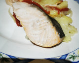 Foto del paso 5 de la receta: Salmón con verduras al horno