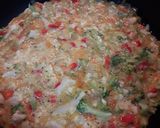 Foto del paso 4 de la receta: Tortilla de brócoli y coliflor