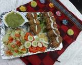 Chicken tikka shami kababs recipe step 4 photo