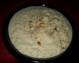 दूध की रबड़ी (doodh ki rabdi recipe in Hindi) रेसिपी चरण 3 फोटो